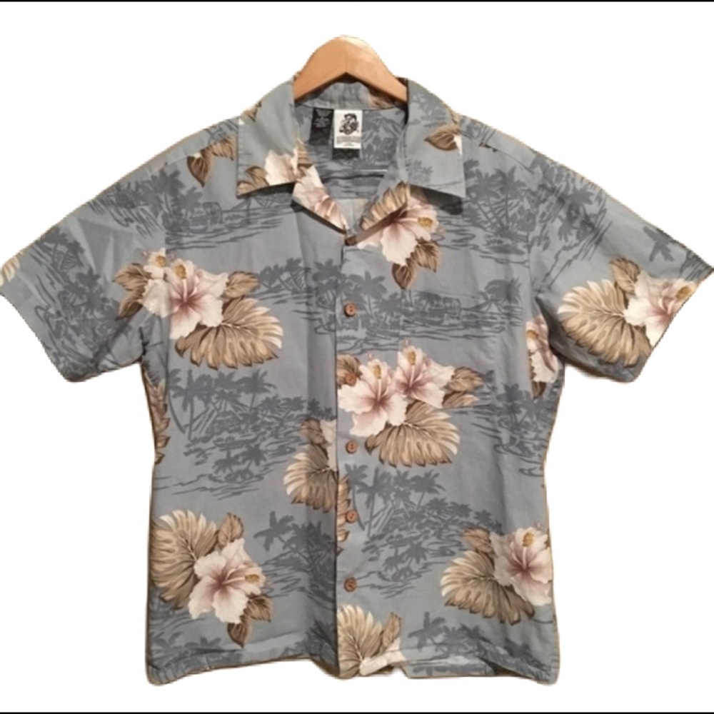 Kennington LTD Men's Hawaiian Beach Shirt